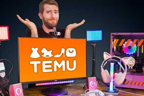 You Wanted a TEMU Gaming Setup…You were wrong.