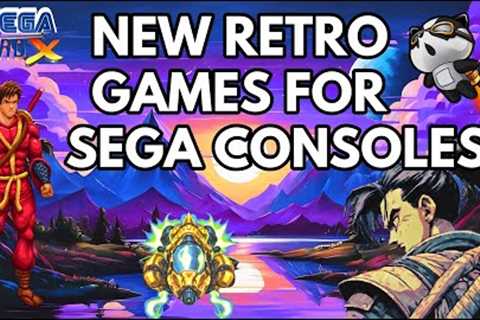 New Retro Games for Sega Consoles!