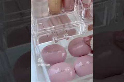 Organising products 💓 #asmr #skincare #makeup  ~source--insta