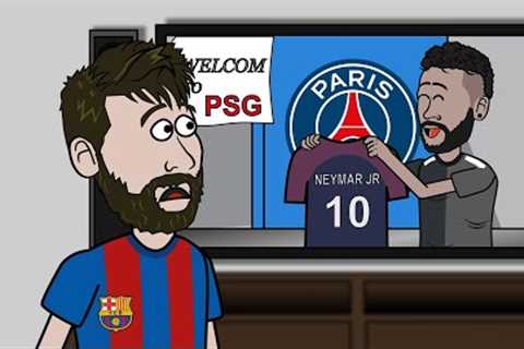 Why did Neymar leave his brother Lionel Messi to go to PSG ??? [ MESSI E.P . 11 ]
