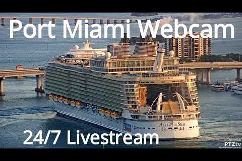 LIVE - Port Miami Webcam with VHF Marine Radio Feed from PTZtv