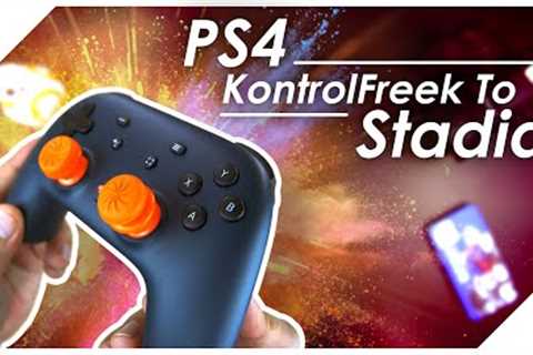 Will PS4 KontrolFreek Attachment Work With A Stadia Controller?