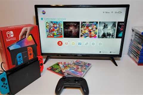 Unboxing Nintendo Switch OLED