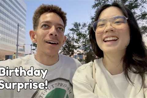 Surprise Birthday for my Boyfriend 🥳 | presents, picnic &amp; more!