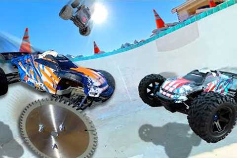 EXTREME RC Car Death Race Battle!