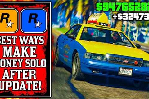 This is OVERPOWERED.. BEST WAYS To Make Money SOLO After UPDATE in GTA Online! (GTA5 Fast Money)
