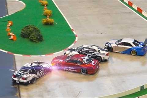 BEST CRASH EPISODES!! RC DRIFT CAR RACE MODELS IN ACTION