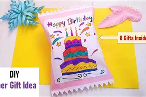 Cute Paper Gift Ideas | DIY Birthday Pack | Handmade Gifts | Craft Stack