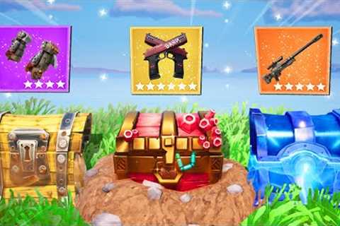 The NEW *RANDOM* CHEST Challenge in Fortnite