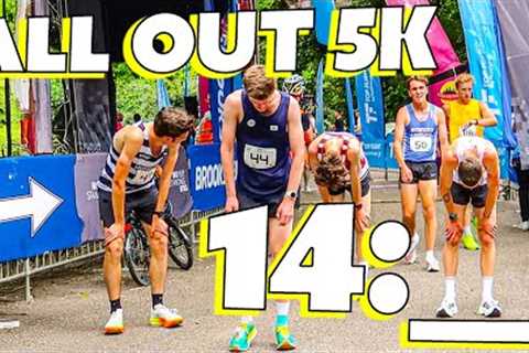 I Forgot How PAINFUL An All Out 5K Can Be!