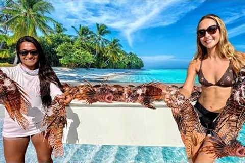 Wreck Scuba Diving SPEARING Lion Fish CONTEST!! Key West