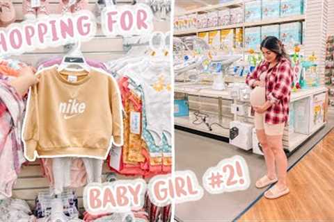 COME SHOP WITH ME for Baby Girl #2 // MUST HAVE Newborn Products 2023!