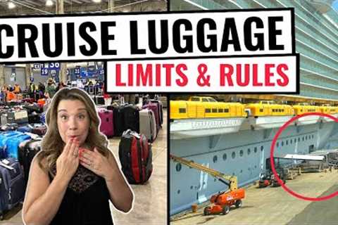 12 CRUISE LUGGAGE GUIDELINES, Rules &amp; Tips You NEED to Know!