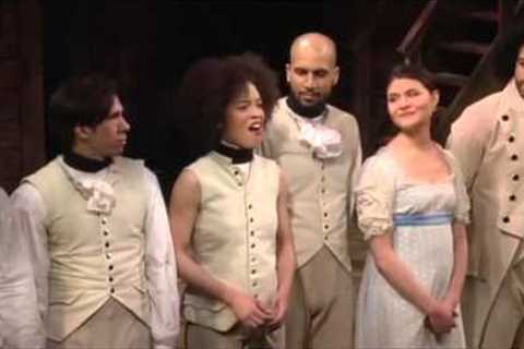 What I did for love - Hamilton cast honors A Chorus Line