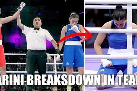 Female Boxer Angela Carini QUITS in Seconds After Male Boxer Powerful BLOWS In 2024 Paris Olympics