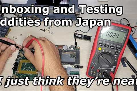 Unboxing and Testing more oddities from Japan
