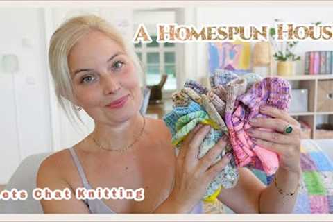 A Homespun House 🧶 Knitting Podcast 🧦Sweater, Socks, and a Hat💕✨