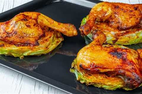 Starting from today I want to eat just chicken with cabbage