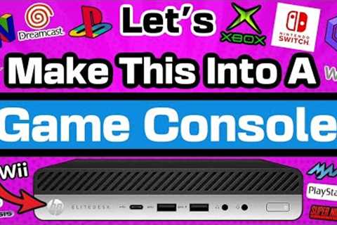 Let's Make This MINI PC Into A KILLER Game Console !