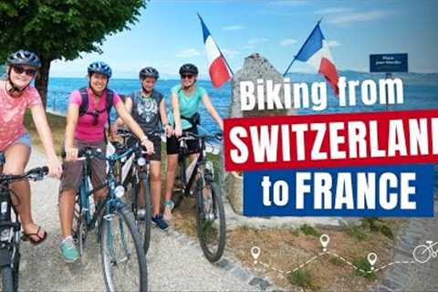 EPIC BIKE RIDE FROM SWITZERLAND🇨🇭TO FRANCE 🇫🇷  Border Free Biking in Europe | 197 Countries, 3..