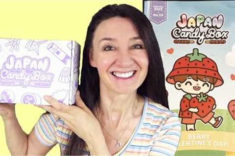 JAPAN CANDY BOX Japanese Candy Taste Test Subscription Box Unboxing