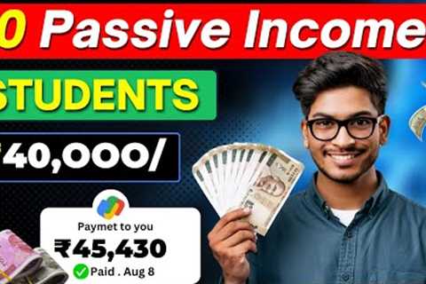 🤑10 Passive Income Ideas To Earn ₹40,000/Month in 2024 (Side Incomes) | Earn Money Online!