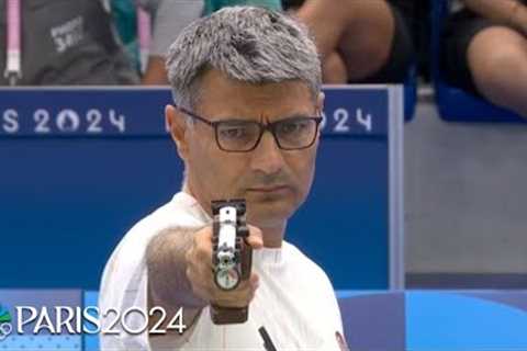 Turkish sharpshooter Yusuf Dikec takes the internet BY STORM at the Paris Olympics | NBC Sports