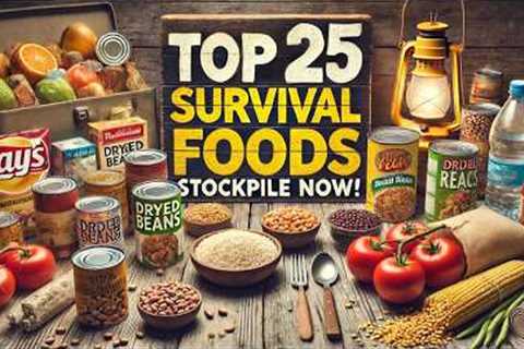 The Ultimate Prepper's Stockpile: Top Must-Have Foods!