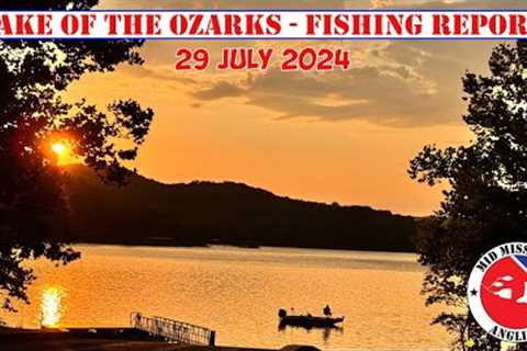Lake of the Ozarks Bass Fishing - 29 July 2024 | Fishing report
