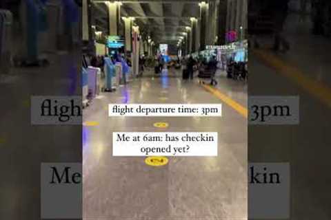 Cant miss the flight now eh!? 😆😂 #travel #foryou #funny  #trending #vacation #hack #airportlife