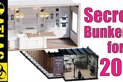 INCREDIBLE SECRET ROOMS and Tricked Out BOMB SHELTERS