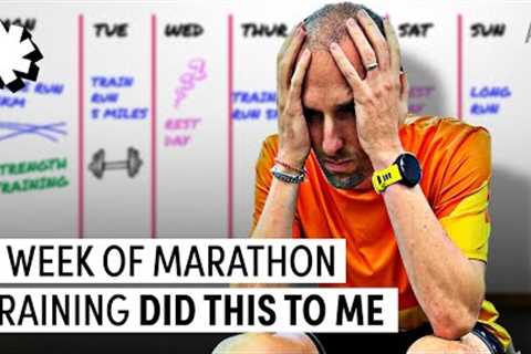 Training For My First Marathon At 40 | A Week Of Marathon Training