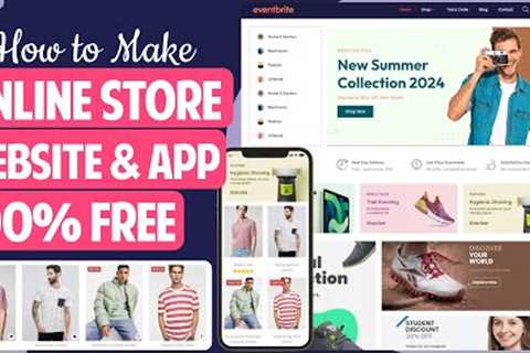 How to Create a FREE eCommerce Website with WordPress – ONLINE STORE 2024