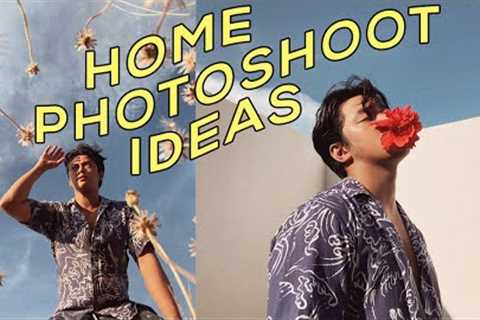 10 Ways to Take Creative Self-Timer Photos at Home!
