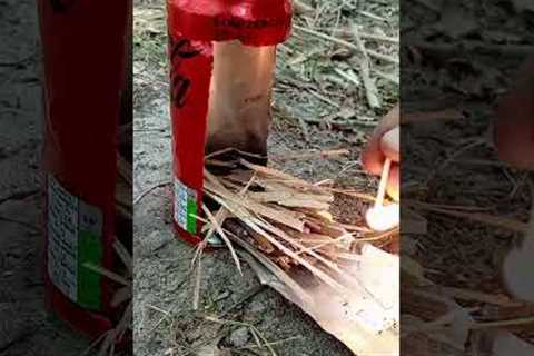🔥Bushcraft  Skills #outdoors #camping #survival #forest #bushcraft