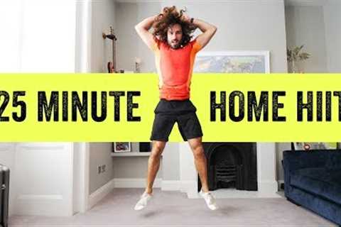 25 Minute FULL BODY Home HIIT Workout | The Body Coach TV