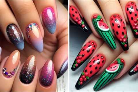 #136 Adorable Nails Art Ideas Compilation 💅 Top 10+ Nails Art Tutorial 😍 Nails Art Tutorial
