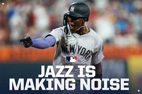 4 homers in 3 games!! Jazz Chisholm Jr. is putting on a SHOW in pinstripes!