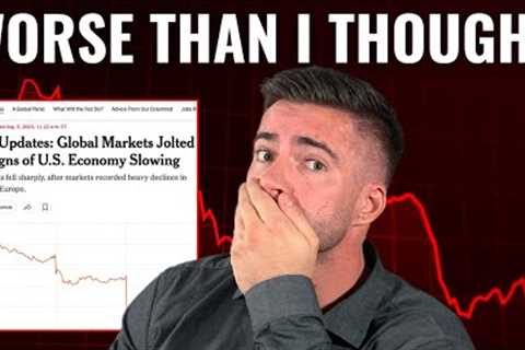 STOCK CRASH BEGINS: How I'm investing TODAY global stock crash; S&amp;P 500 plummets; NASDAQ sinks..