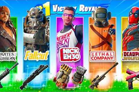The *RANDOM COLLAB BOSS Challenge in Fortnite!