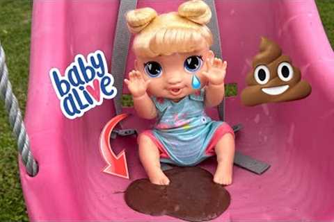 BABY ALIVE Doll has a BIG Accident Compilation videos 1 hour
