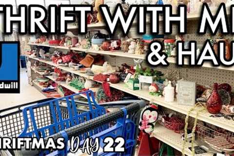 HOME DECOR THRIFT SHOPPING IN GOODWILL + THRIFT HAUL * LET’S GO THRIFTING