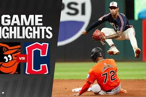 Orioles vs. Guardians Game Highlights (8/3/24) | MLB Highlights