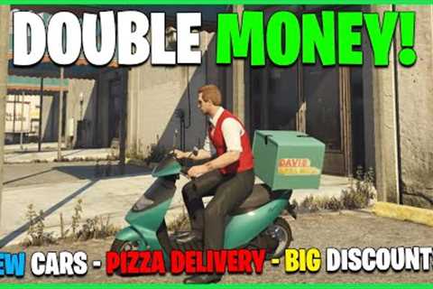 NEW CONTENT, 2 NEW CARS, PIZZA, DOUBLE MONEY, DISCOUNTS &amp; MORE - GTA ONLINE WEEKLY UPDATE!