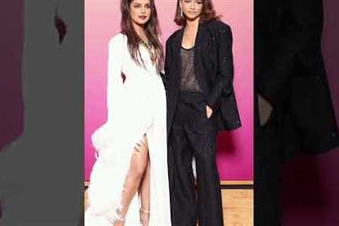 Priyanka and Zendaya together at an event! | Film Chic #shorts #trending #priyankachopra #zendaya