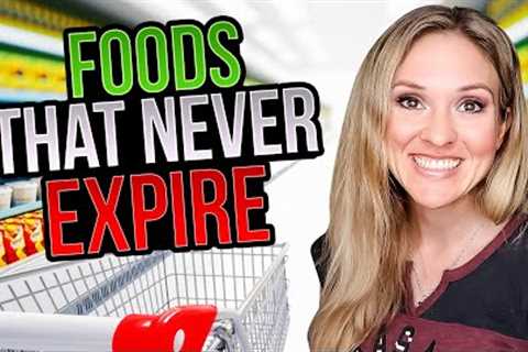 CHEAP FOODS THAT WILL LAST FOREVER IN YOUR PREPPER PANTRY | Emergency Food Storage
