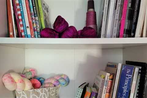 My Knitting &amp; Crochet Book Collection