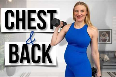BUILD MUSCLE | 30-min Upper Body Strength Training with Dumbbells