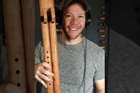 Hauntingly Beautiful Low D Drone Flute (Soothing Native Flute Sound) JD Flutes