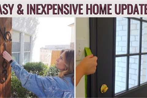 EASY &amp; INEXPENSIVE HOME UPDATES THAT YOU CAN DO YOURSELF | Simple Ways to Modernize Your Dated..